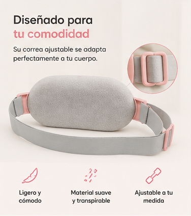cinturón térmico para cólicos menstruales