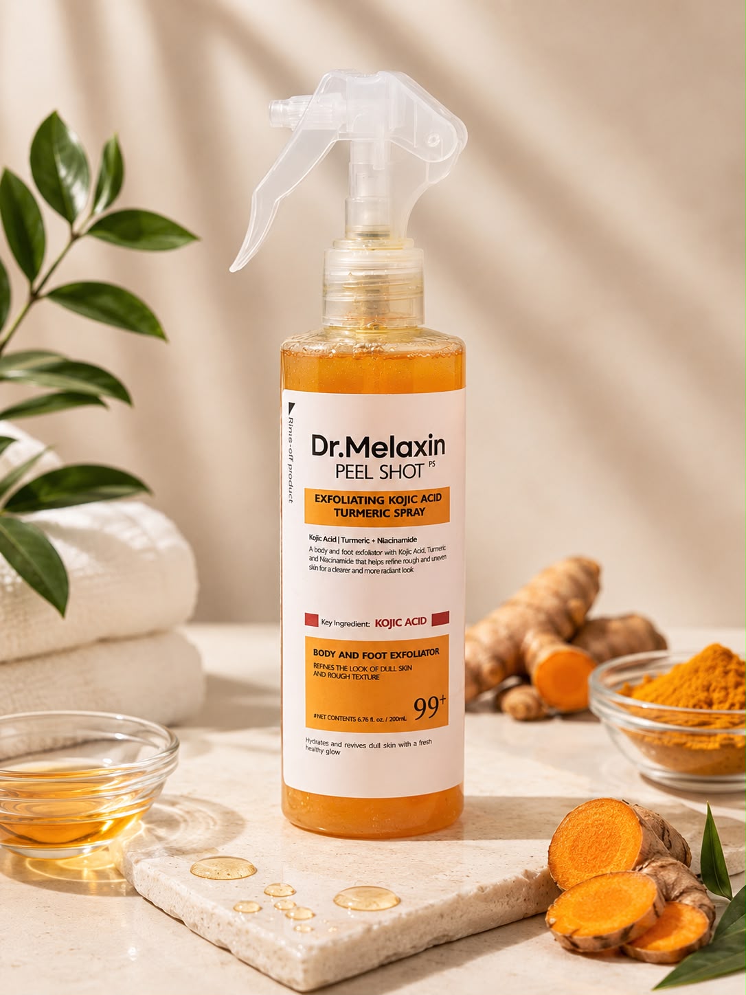 exfoliante corporal Dr. Melaxin