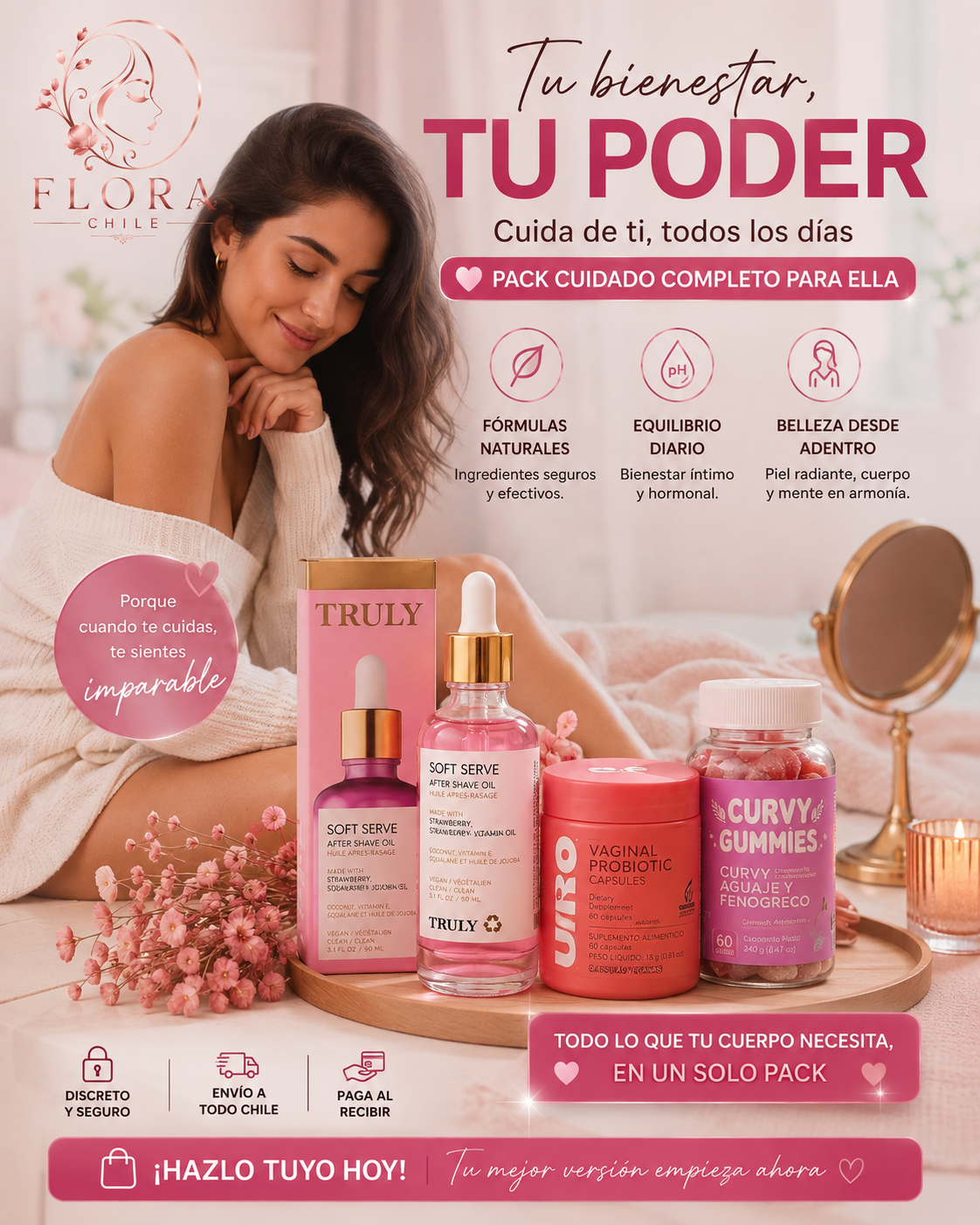 pack cuidado para ella
