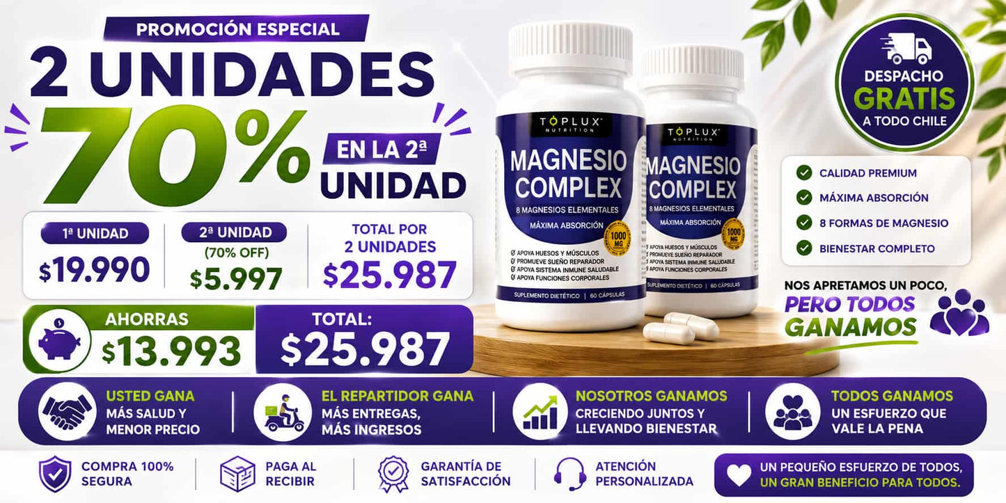 complejo de magnesio cápsulas